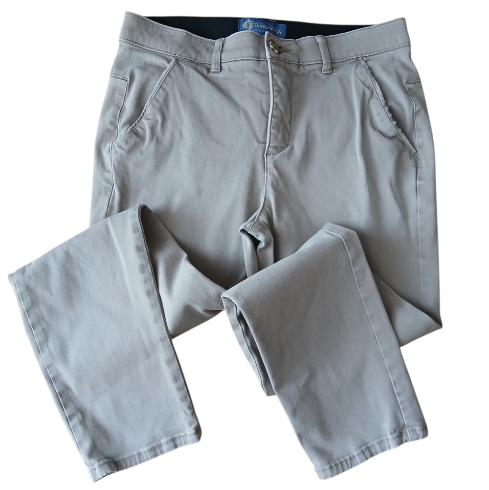 Democracy Light Gray Women's Chino Pants